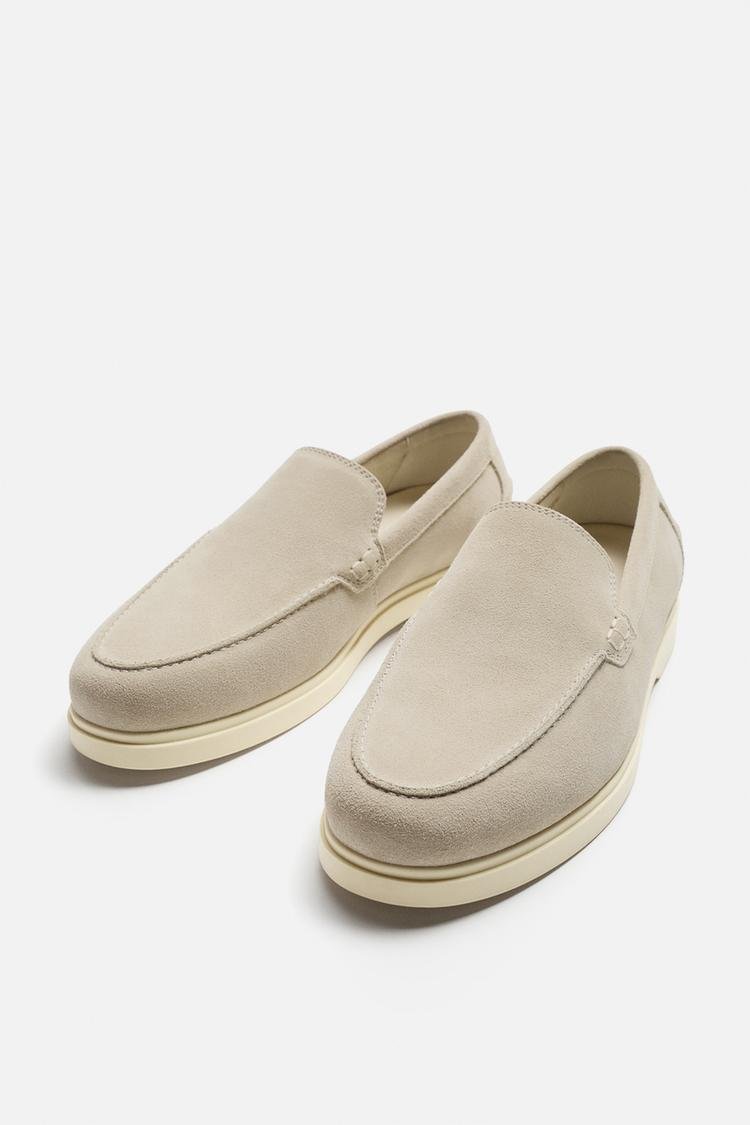 ZARA - MOCASSIM DE PELE CASUAL